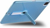 Schokbestendige glitter pc + TPU beschermhoes met houder voor iPad Pro 11 inch (2020) (blauw)