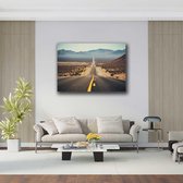 KEK Original - Natuur Route 66  - wanddecoratie - 150 x 100 cm - muurdecoratie - Plexiglas 5mm - Acrylglas - Schilderij