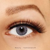 Kleurlenzen - London Grey - jaarlenzen met lenshouder - Beauty® Fashionlens