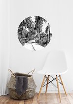 Wandcirkel Aluminium - Muurcirkel - Binnen & buiten - Palmtree Road L | BALI. Lifestyle