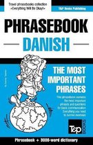 English-Danish Phrasebook and 3000-Word Topical Vocabulary