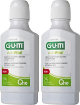 GUM Mondspoelmiddel ActiVital Multi Pack - 2 x 300 ml