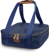 Picknicktas - Hippe Koeltas - Koelbox - Stonewashed Canvas - Primecuts - Arguin - Marine Blauw