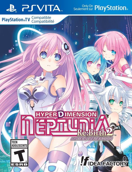 Hyperdimension Neptunia Re;Birth2, Sisters Generation PS Vita - Idea Factory