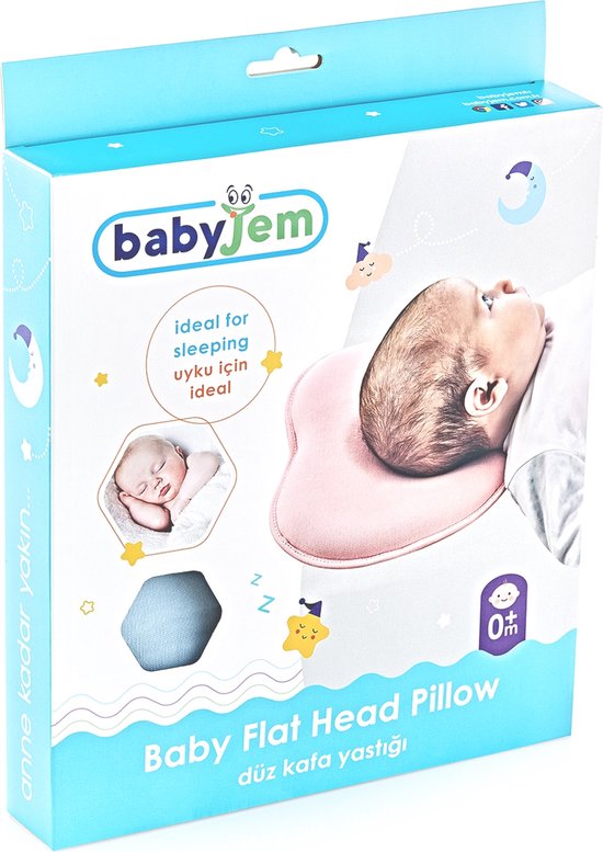 Babyjem Roze Ergonomisch Hoofdkussentje 1114151 van Babyjem — afbeelding 2