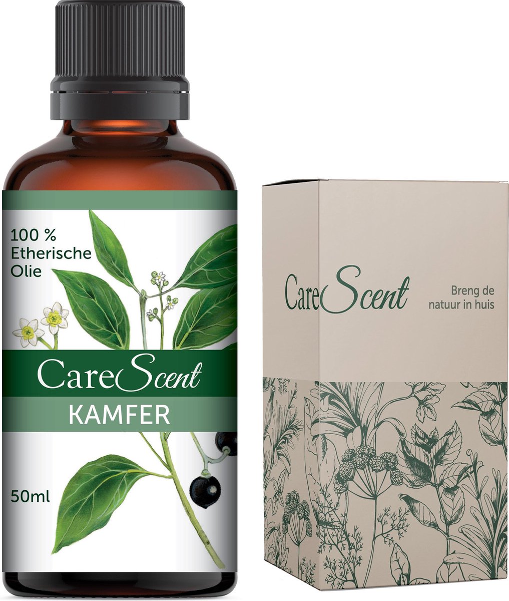 Goedkoopste CareScent Kamfer Olie - Etherisch - Aromatherapie - Essentiële Olie - Geur Aroma Diffuser - 50 ml