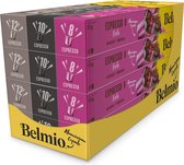 SALE - 120 cups - Belmio Espresso MIX Box - 3 smaken - 12 sleeves á 10 capsules