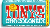 Tony's Chocolonely Melk Pennywafel Chocolade Reep - 180 gram