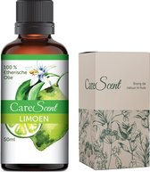 CareScent Limoen Olie 50 ml | Essentiële Olie | Etherische Olie | Limoenole - 50 ml