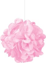 Pompon Lichtroze 20cm 3st