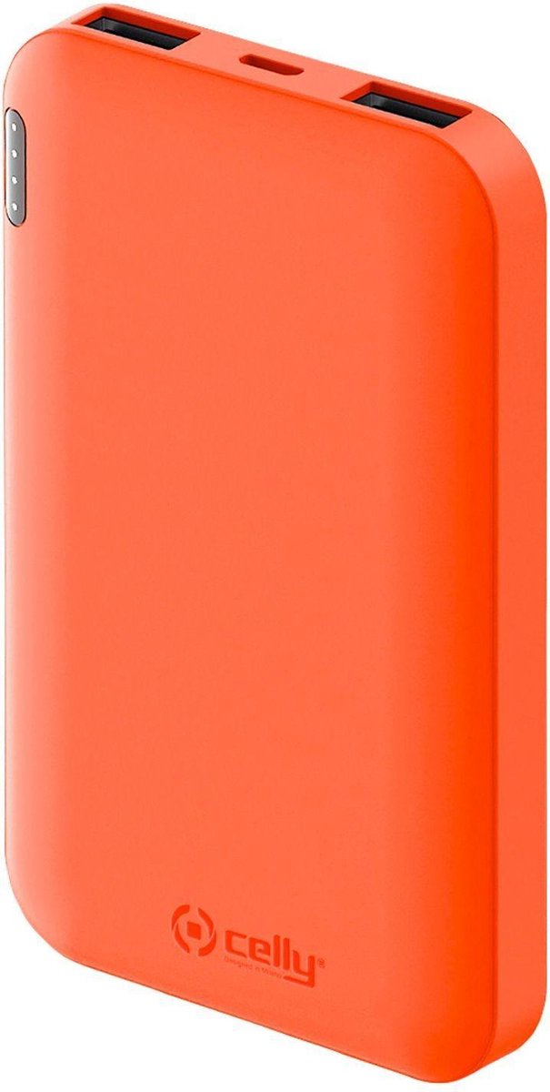 Powerbank Energy 5000, Oranje - Celly