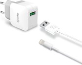 Celly Wall Charger Turbo 2.4A MFI USB White