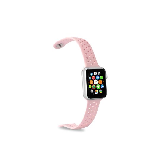 Celly Watchband Feeling Apple Smartwatch Siliconen Rose