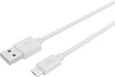 Micro-USB Kabel, 1 meter, Wit - Celly | Procompact