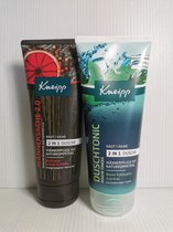 Kneipp   set van 2 douchegels/shampoo  voor heren  mannersache en duschtonic - vegan product