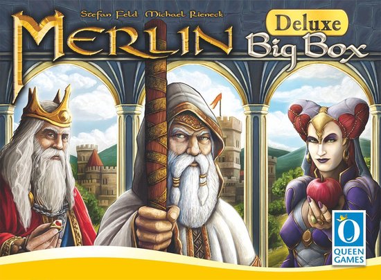 Thumbnail van een extra afbeelding van het spel Merlin Big Box, Queen Games - EN / DE
