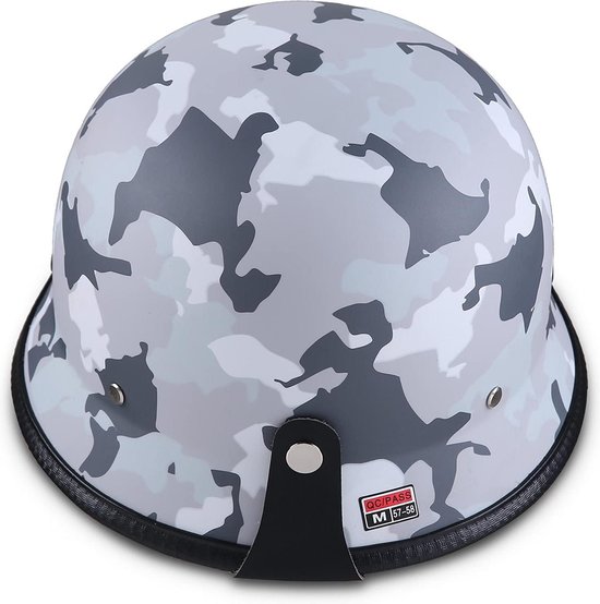 Casque Moto Homologué ECE Demi-Casque Style Allemand Demi-Casque Cruiser Scooter Cool Casque avec Lunettes Coupe-Vent Rétro Jet Casque Moto Bols pour Hommes Femmes 1,2XL=63-64CM Casque Moto Homologué ECE Demi-Casque Style Allemand Demi-Casque Cruiser Scooter Cool Casque avec Lunettes Coupe-Vent Rétro Jet Casque Moto Bols pour Hommes Femmes 1,2XL=63-64CM