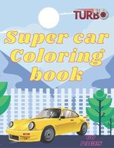 Super Car Coloring Book