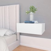 2x nachtkastjes set van 2 zwevend / wit - nachtkastje - kastje - meubels - Nieuwste Collectie