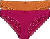 Viuma Slip - Kant en Microvezel Materiaal - Sexy Brief Ondergoed – Dagelijks Comfort V262323