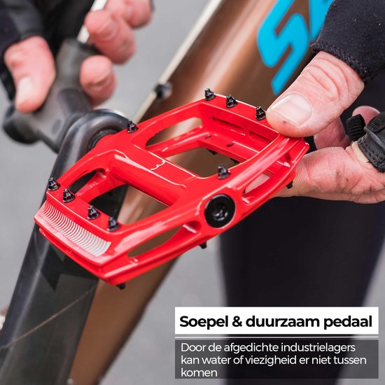 Pedále BBB BPD-36 COOLRIDE červené - E-shop