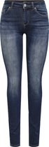 ONLY ONLBLUSH LIFE MID SK DNM REA837 Dames Skinny Jeans - Maat M x L30