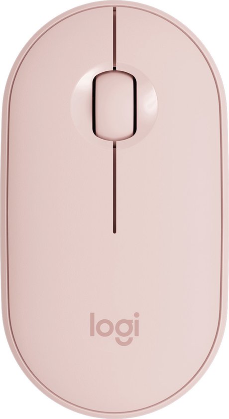 Haalbaar deur domesticeren Logitech Pebble M350 - Draadloze Bluetooth Muis - Roze | bol.com