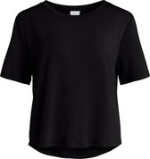 VILA VISIF 2/4 SWEAT TOP Black Dames Top - Maat S