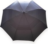 Automatische Paraplu Met UV Bescherming - 98cm x Ø130cm - Zwart - 8 Panelen - Unisex