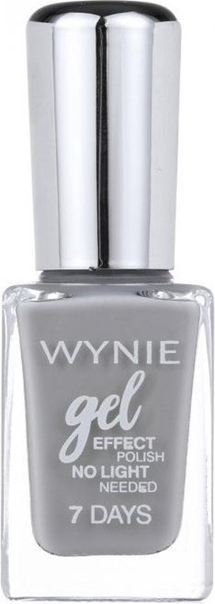 Goedkoopste Wynie - Gel Effect Nagellak 7 Days - Grijs - 1 flesje met 13 ml inhoud - Nummer 006