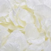 Heppie Love - witte rozenblaadjes 100 stuks - Valentijn - Huwelijk - Romantiek - bruiloft/Wedding - liefde - decoratie - aanzoek