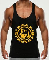 Tank top - heren - stringer - fitness - large - bear