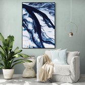 Poster Beach Boats - Dibond - Meerdere Afmetingen & Prijzen | Wanddecoratie - Interieur - Art - Wonen - Schilderij - Kunst