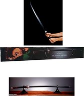 Demon Slayer Elektronische Geluid zwaard Set - 88cm - Proplica -  Kimetsu No Yaiba Proplica Nichirin Tanjiro Kamado
