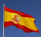 Vlag Spanje, Spaanse vlag - (Spanje Vlag) - 90x150cm - EK-WK