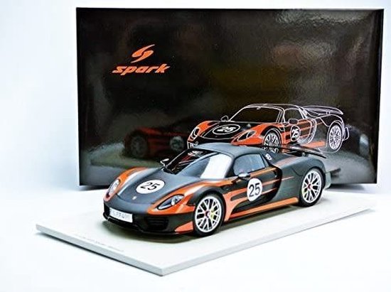 Porsche 918 Spyder Weissach #25 - 1:18 - Spark | bol