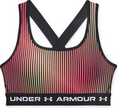 Under Armour Crossback Mid Print Sportbeha Dames - Maat L