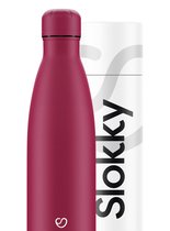 Slokky - Matte Pink Thermosfles & Dop - 500ml
