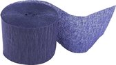 Crepepapier op rol. blauw. l: 20 m. B: 5 cm - 20 rol