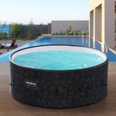 Bol.com AREBOS In / Outdoor Spa Verwarming van het zwembad Opblaasbare Massage aanbieding