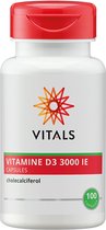 Vitals vitamine d 3000 ie.caps 100 st