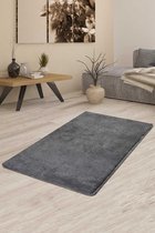 Livetti | Salonmat | Vloerkleed | Tapijt | Kamermat | 80x140 | Milano | Donker Grijs