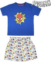 Spiderman zomer pyjama kinderen maat 3 jaar 98