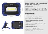 ROBOTIX LED Werklamp met ingebouwde powerbank - 20 Watt - 1250 lm - 4000K - IP44 - 4400 mAh