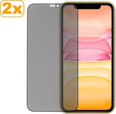 iPhone 11 - Super Edge to Edge Edition - Privacy - Screenprotector - 3 stuks