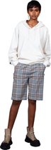 ILJA - Greeny hoodie with embroidery - Wit - M