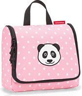 Reisenthel Toiletbag Kids Trousse de Toilette Enfant - 3L - Panda Dots Pink Rose