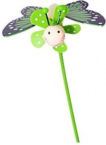 Tib Windmolen Vlinder 48,5 Cm Hout Groen