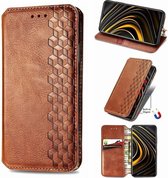 Luxe PU Lederen Wallet Case Geschikt Voor Samsung Galaxy S21 FE 5G Fan Edition - Portemonnee Book Case Flip Cover Hoesje Met Multi Stand - Kaarthouder Card Case Beschermhoes Sleeve