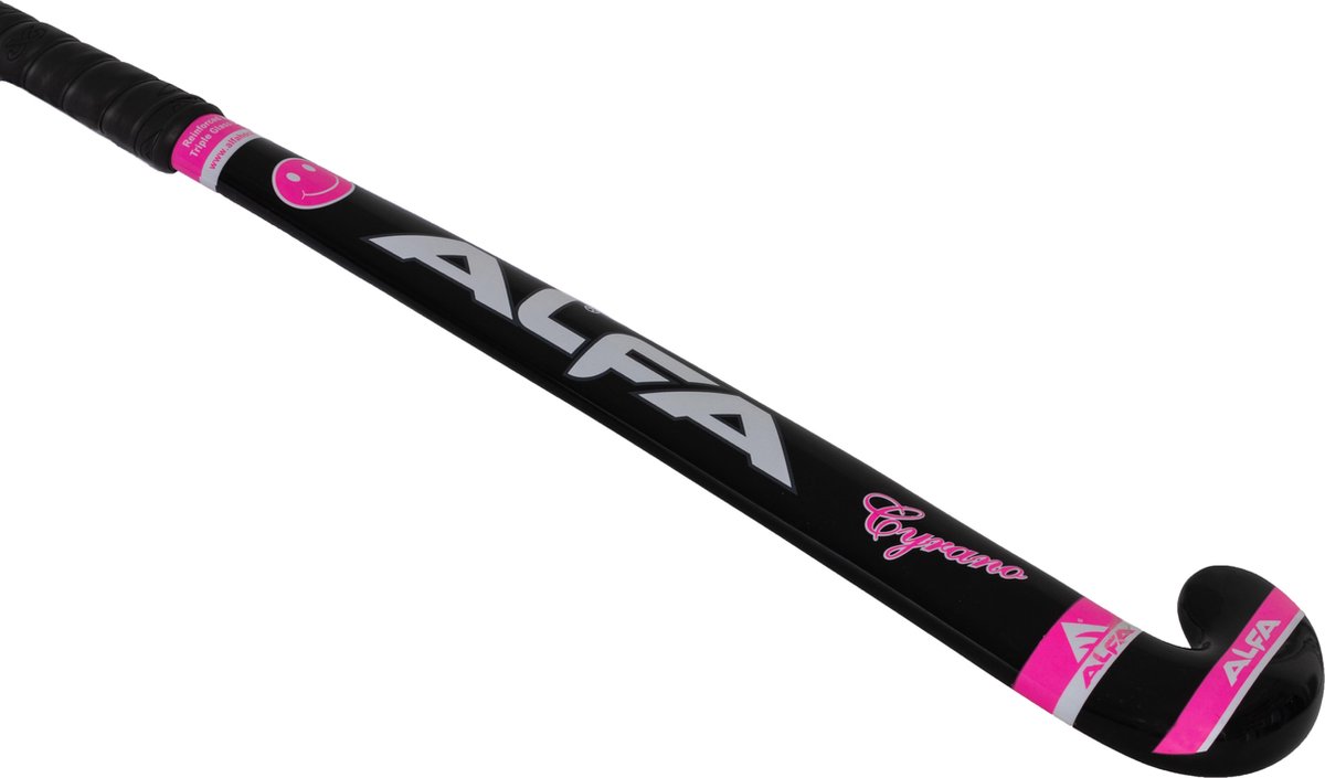 Alfa Cyrano- Hockeystick- 10% Carbon- Veldstick- 37.5 inch